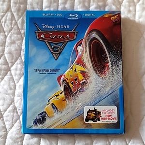 Disney Picar Cars 3 Blu Ray, DVD, & Digital